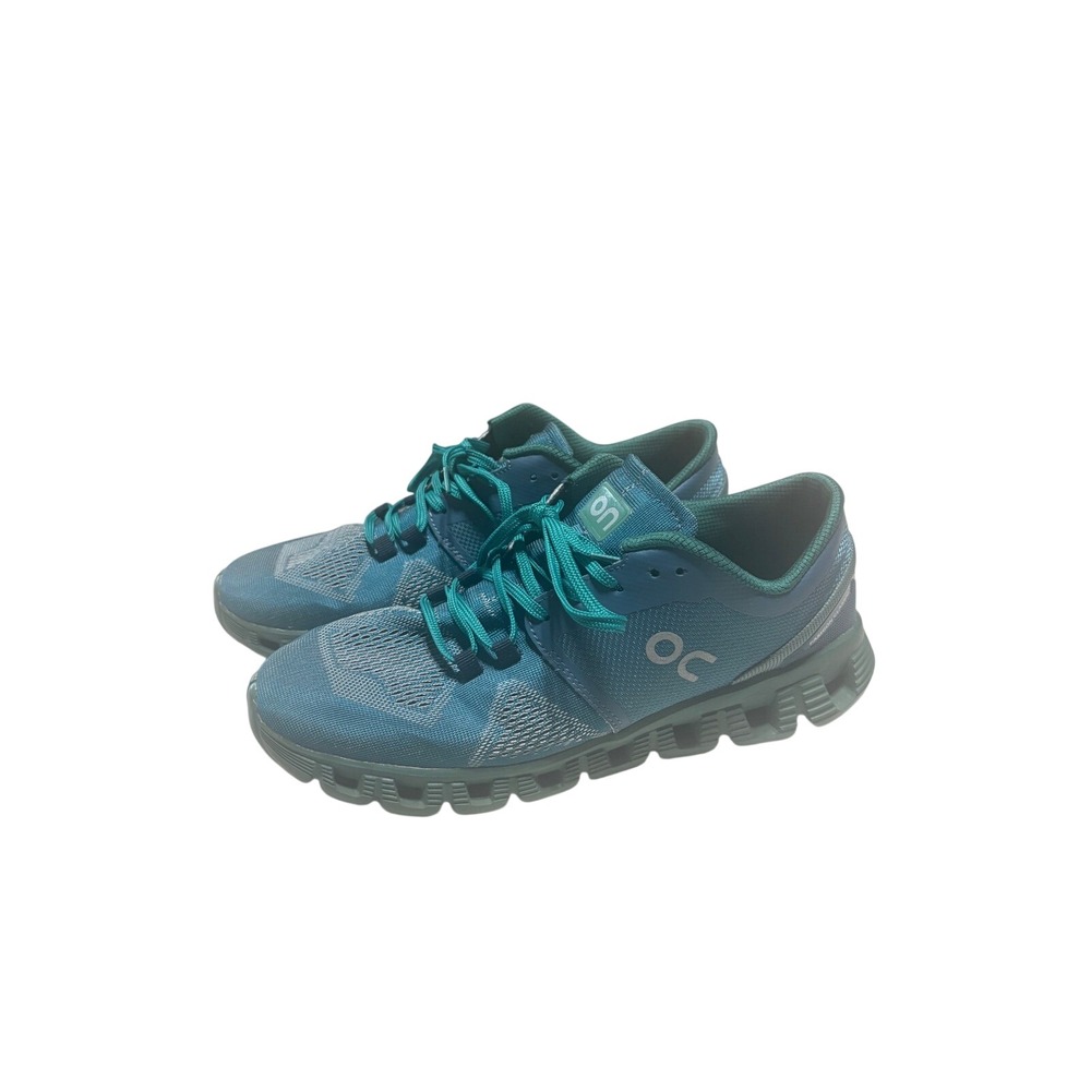 Faux On Cloud X Mens Running Shoes Teal Green Athletic Sneakers 8.5 US 42 EU